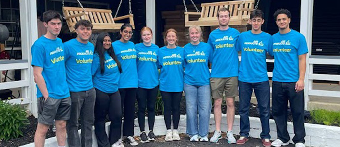 Group of volunteers